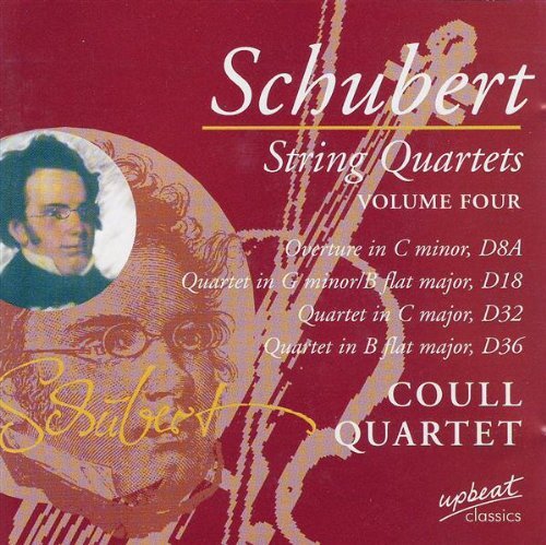 Schubert String Quartets Vol 4 - Coull Quartet - Musik - UPBEAT CLASSICS - 5018121114426 - 1. maj 2014