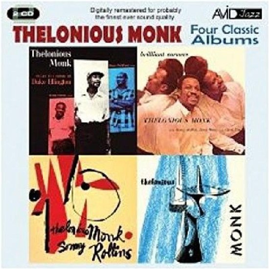 Cover for Thelonious Monk · Four Classic Albums (Thelonious Monk Plays The Music Of Duke Ellington / Thelonious Monk &amp; Sonny Rollins / Brilliant Corners / Thelonious Monk) (CD) (2008)