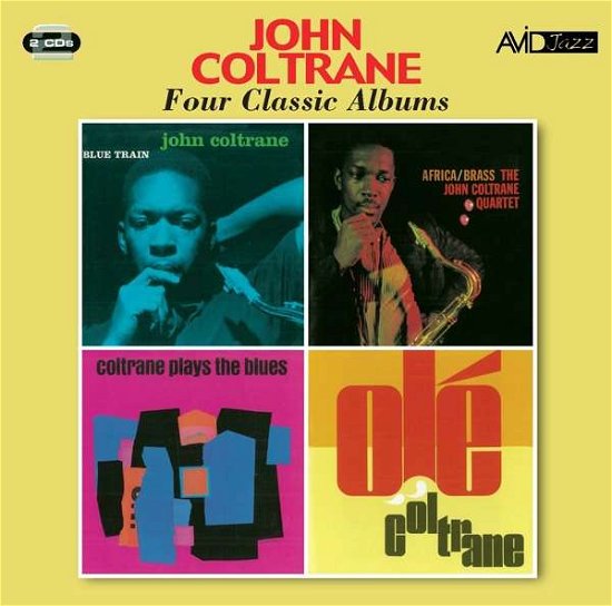 Cover for John Coltrane · Four Classic Albums (Blue Train / Africa Brass / Plays The Blues / Ole) (CD) (2017)