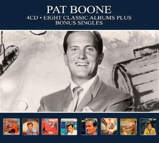 Cover for Pat Boone · Ight Classic Albums Plus Bonus Singles (CD) [Digipak] (2019)