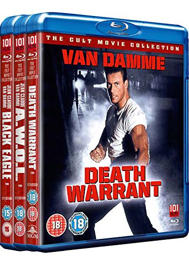 Van Damme - AWOL / Black Eagle / Death Warrant - The Van Damme Collection - Elokuva - 101 Films - 5037899065426 - maanantai 21. maaliskuuta 2016