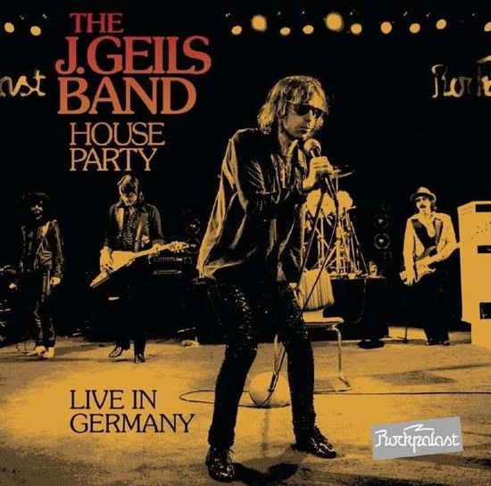 Cover for J. Geils Band (The) · House Party Live In Germany (DVD/CD) (2015)