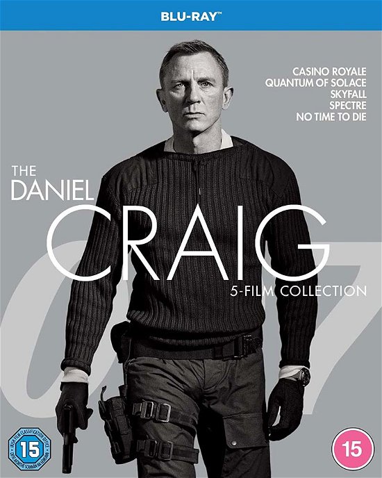 Cover for James Bond · 007 James Bond Daniel Craig Collection (5 Films) (Blu-ray) (2022)