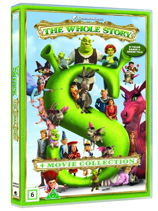Shrek 1-4 -  - Películas - JV-UPN - 5053083150426 - 1 de febrero de 2018
