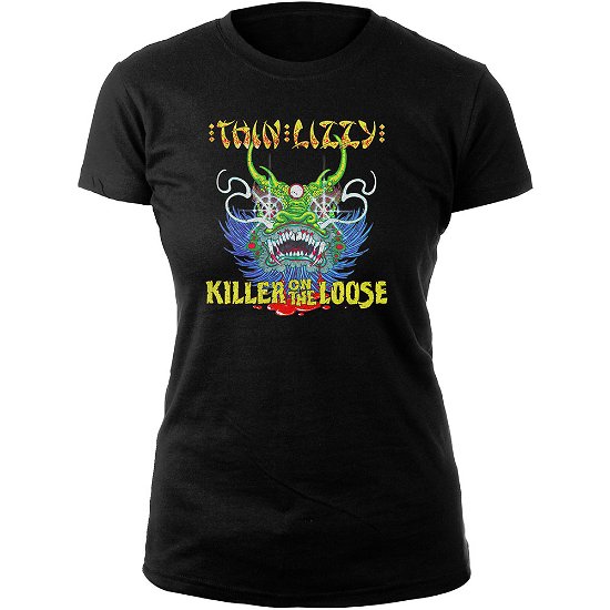 Cover for Thin Lizzy · Thin Lizzy Ladies T-Shirt: Killer Lady (T-shirt) [size M] [Black - Ladies edition]
