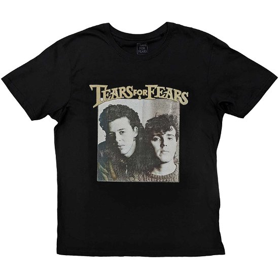 Tears For Fears Unisex T-Shirt: Throwback Photo - Tears For Fears - Marchandise -  - 5056561088426 - 