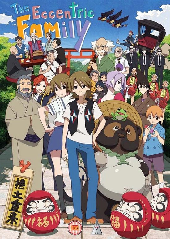 Cover for Fox · The Eccentric Family - The Complete Series - Collectors Edition (Blu-ray) (2015)