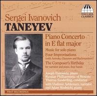 Cover for Joseph Banowetz · Taneyev Piano Concerto (CD) (2006)