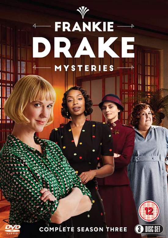 Cover for Frankie Drake Mysteries S3 DVD · Frankie Drake Mysteries Season 3 (DVD) (2020)