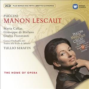 Cover for Serafin / Callas / Di Stefano · Manon Lescaut (CD) [Bonus CD edition] (2010)