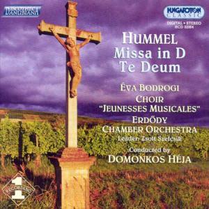 Cover for Hummel · Messa. Te Deum (CD) (2003)