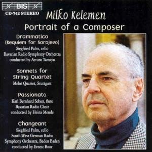 Cover for Kelemen / Palm / Bavarian Rso · Portrait of a Composer (CD) (1995)