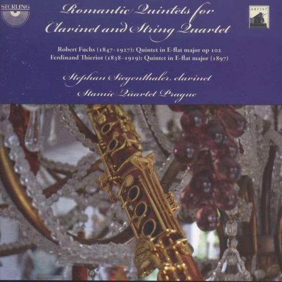 Cover for Siegenthaler / Stamic Quartet Prague · Romantic Quintets for Clarinet &amp; String Quartet (CD) (2011)