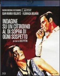 Cover for Indagine Su Un Cittadino Al Di · Indagine Su Un Cittadino Al Di Sopra Di Ogni Sospetto (Blu-ray) (2014)