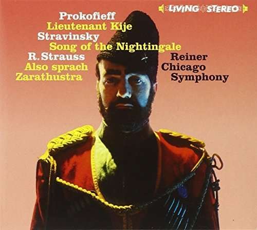 Cover for Fritz Reiner · Lieutenant Kije / Song Of The Nightingale / Also Sprach Zarathustra (CD) (2014)