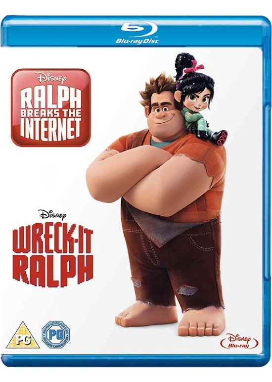 Cover for Wreck-it Ralph / Ralph Breaks the Internet · Wreck It Ralph / Wreck It Ralph Ralph Breaks The Internet (Blu-ray) (2019)