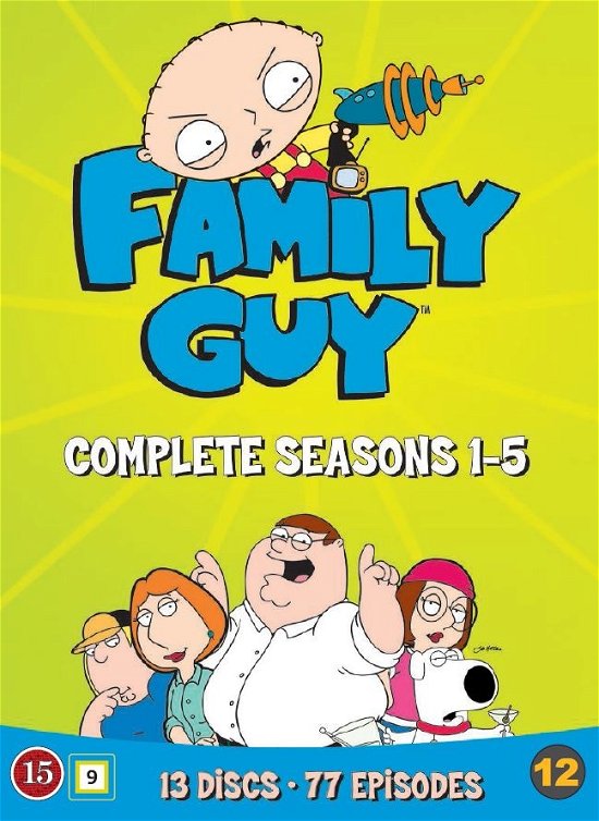 Family Guy Complete Season 1-5 -  - Film -  - 8717418600426 - 11. oktober 2021