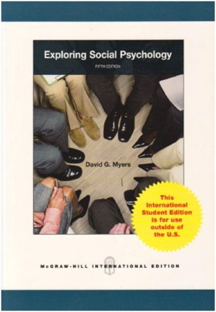 Cover for David G. Myers · Exploring Social Psychology (Paperback Book) [5 Rev edition] (2008)