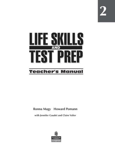 Cover for Frankel · Life Skills &amp; Test Prep 2 Teacher's Manual (Paperback Book) (2007)