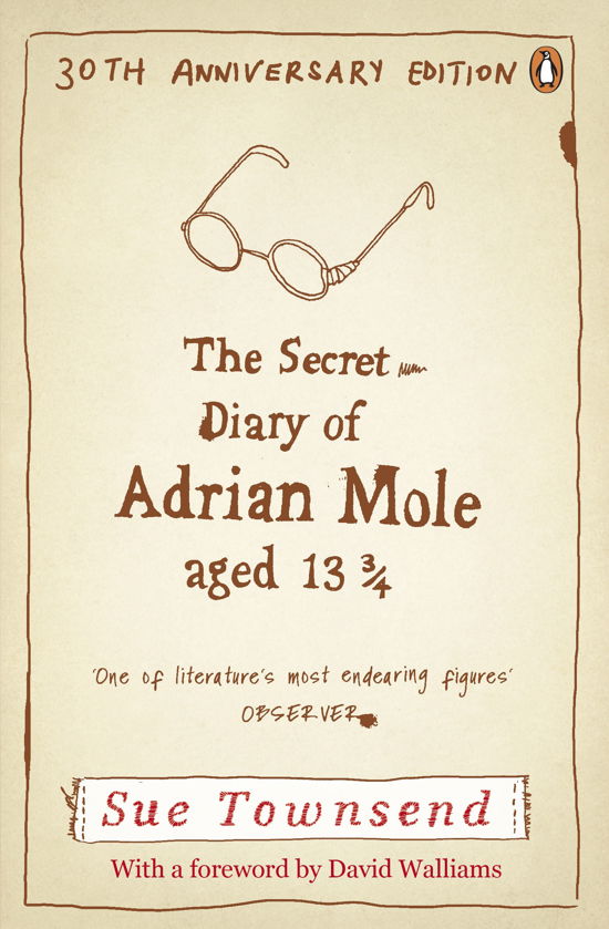 The Secret Diary of Adrian Mole Aged 13 3/4: Adrian Mole Book 1 - Adrian Mole - Sue Townsend - Bøger - Penguin Books Ltd - 9780141046426 - 19. januar 2012