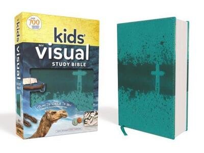 Kids' Visual Study Bible, Imitation Leather, Teal, Full Color Interior - Zondervan - Bøger - HarperCollins Publishers - 9780310758426 - 6. juni 2017