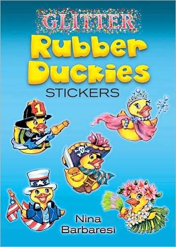 Cover for Nina Barbaresi · Glitter Rubber Duckies Stickers (Paperback Bog) (2008)