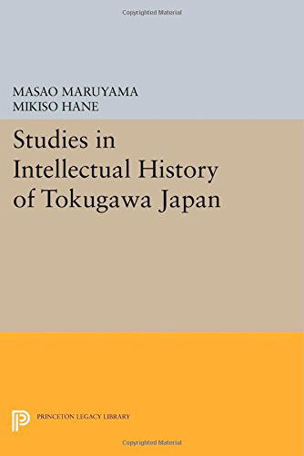 Cover for Masao Maruyama · Studies in Intellectual History of Tokugawa Japan (Paperback Book) (2014)