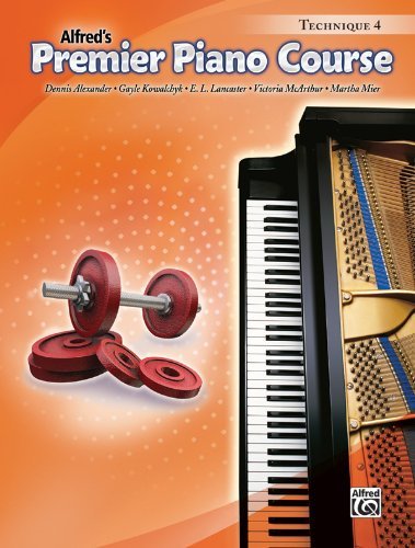 Cover for Alfred Publishing Staff · Premier Piano Course Technique, Bk 4 (Paperback Book) (2012)