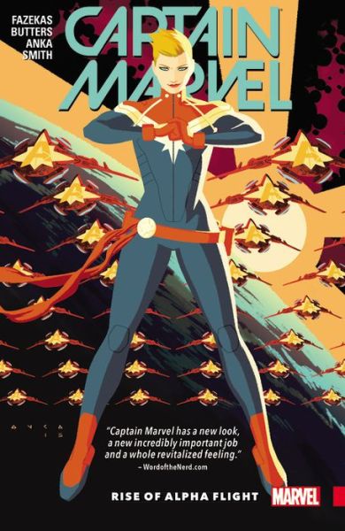 Cover for Tara Butters · Captain Marvel Vol. 1: Rise Of Alpha Flight (Paperback Book) (2016)