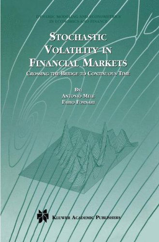 Cover for Antonio Mele · Stochastic Volatility in Financial Markets: Crossing the Bridge to Continuous Time - Dynamic Modeling and Econometrics in Economics and Finance (Hardcover Book) [2000 edition] (2000)