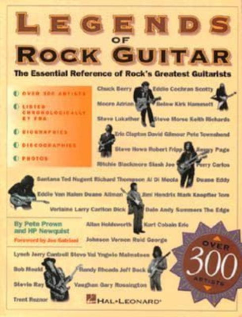 Cover for Pete Prown · Legends of Rock Guitar: The Essential Reference of Rock's Greatest Guitarists (Paperback Book) (1997)