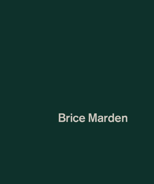 Cover for Paul Hills · Brice Marden (Hardcover Book) (2018)