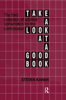 Cover for Steven Kahan · Take a Look at a Good Book (Taschenbuch) (1996)