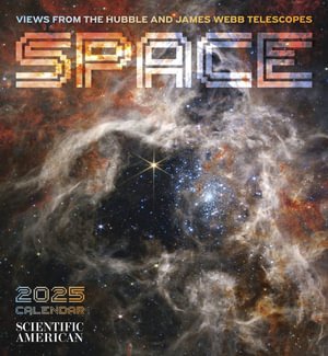 Cover for Pomegranate · Space: Views from the Hubble and James Webb Telescopes 2025 Wall Calendar (Taschenbuch) (2024)