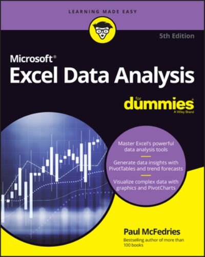 Cover for Paul McFedries · Excel Data Analysis For Dummies (Pocketbok) (2022)
