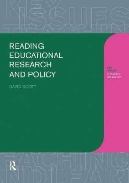 Cover for David Scott · Reading Educational Research and Policy (Hardcover Book) (2016)