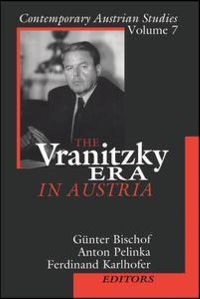 Cover for Anton Pelinka · The Vranitzky Era in Austria - Contemporary Austrian Studies (Innbunden bok) (2018)