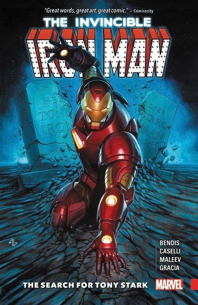 Cover for Brian Michael Bendis · Invincible Iron Man: The Search For Tony Stark (Paperback Bog) (2018)