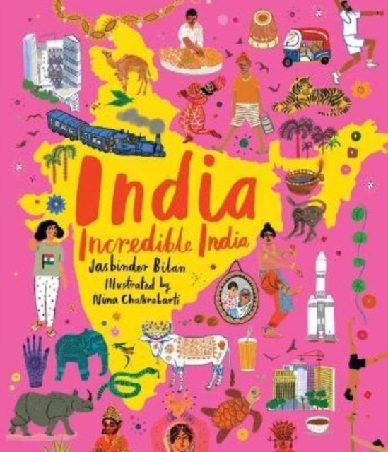 Cover for Jasbinder Bilan · India, Incredible India (Hardcover Book) (2022)
