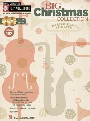 Cover for Hal Leonard Corp. · Big Christmas Collection - Jazz Play-along Volume 162 (Book/2-cd Pack) (Pocketbok) [Pap / Com edition] (2011)