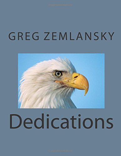 Cover for Greg Zemlansky · Dedications (Taschenbuch) (2014)