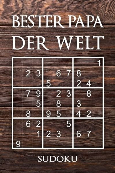 Cover for Geschenk Print Media · Bester Papa Der Welt - Sudoku (Pocketbok) (2019)