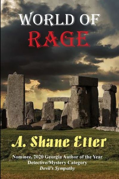 Cover for A Shane Etter · World of Rage (Paperback Book) (2020)