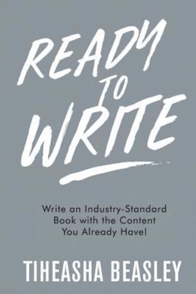 Cover for Tiheasha Beasley · Ready to Write (Paperback Bog) (2019)