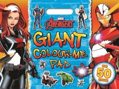 Cover for Marvel Entertainment International Ltd · Marvel Avengers: Giant Colour Me Pad (Paperback Book) (2022)