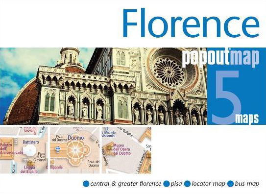 Florence PopOut Map: Handy pocket size pop up city map of Florence - PopOut Maps - Popout Map - Livres - Heartwood Publishing - 9781910218426 - 21 avril 2017