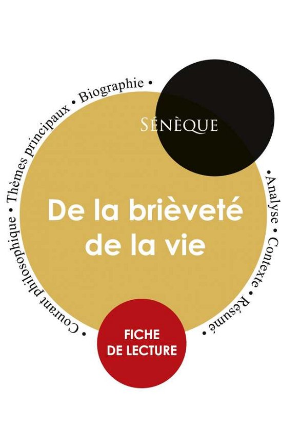 Cover for Sénèque · Fiche de lecture De la brievete de la vie (Etude integrale) (Paperback Book) (2023)