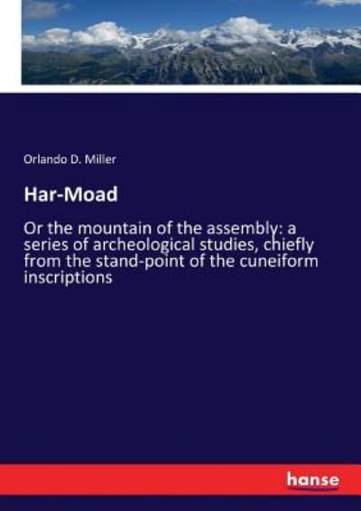 Cover for Miller · Har-Moad (Book) (2017)