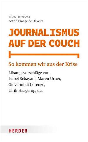 Cover for Astrid Prange de Oliveira · Journalismus auf der Couch (Paperback Book) (2022)