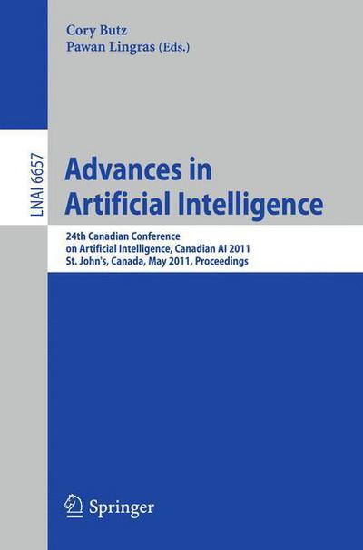 Cover for Cory Butz · Advances in Artificial Intelligence - Lecture Notes in Computer Science / Lecture Notes in Artificial Intelligence (Paperback Book) (2011)